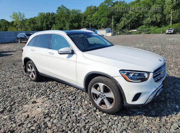 W1N0G8EB3NG121522 2022 MERCEDES-BENZ GLC-CLASS Белый Передняя правая четверть