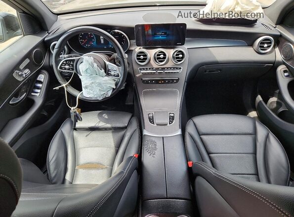 W1N0G8EB3NV338256 2022 MERCEDES-BENZ GLC-CLASS White Widok deski rozdzielczej