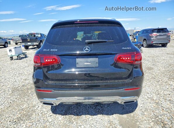 W1N0G8EB3NV349886 2022 MERCEDES-BENZ GLC-CLASS Black Вид ззаду