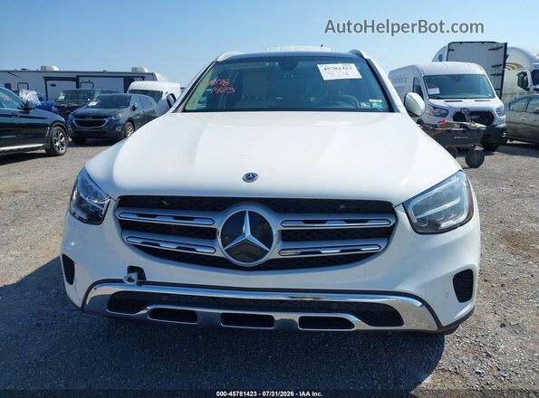 W1N0G8EB4MV297859 2021 MERCEDES-BENZ GLC 300 White Widok z przodu