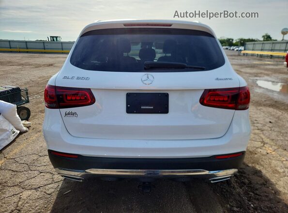 W1N0G8EB4NV388227 2022 MERCEDES-BENZ GLC-CLASS White Вид ззаду