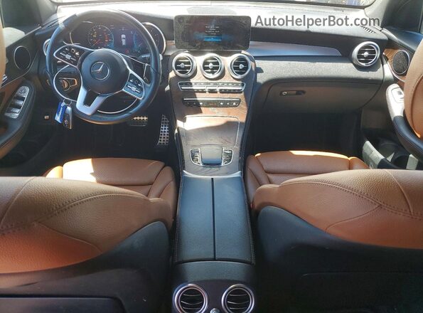 W1N0G8EB5LF760391 2020 MERCEDES-BENZ GLC-CLASS Белый Вид панели приборов