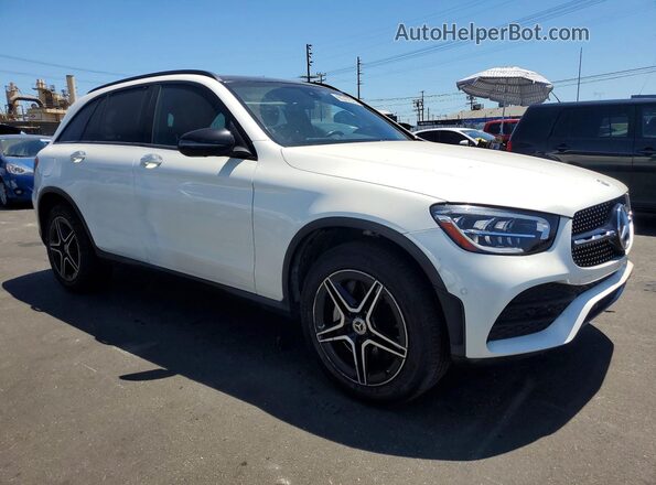 W1N0G8EB5LF760391 2020 MERCEDES-BENZ GLC-CLASS Белый Передняя правая четверть