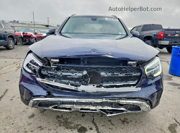 W1N0G8EB5MF987887 2021 MERCEDES-BENZ GLC-CLASS Blue Widok z przodu