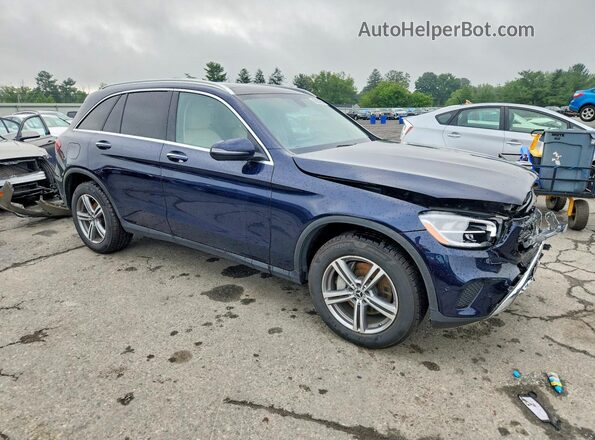 W1N0G8EB5MF987887 2021 MERCEDES-BENZ GLC-CLASS Blue Przód prawy