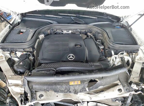 W1N0G8EB5NG034236 2022 MERCEDES-BENZ GLC-CLASS White Vista del compartimento del motor