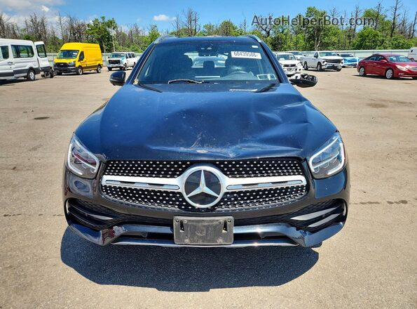 W1N0G8EB5NG094131 2022 MERCEDES-BENZ GLC-CLASS Black წინა ხედი