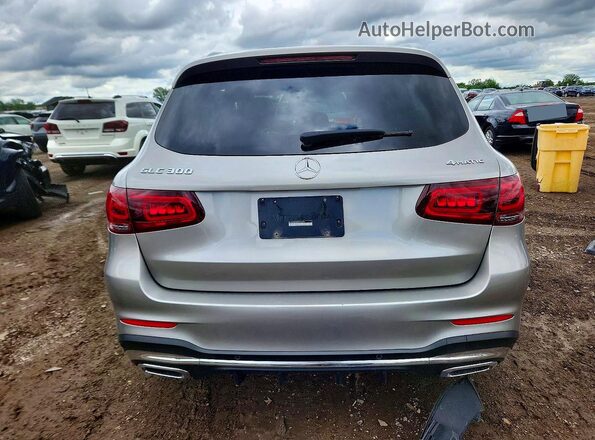 W1N0G8EB5NV333379 2022 MERCEDES-BENZ GLC-CLASS Silver Widok z tyłu