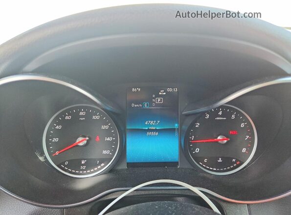 W1N0G8EB6LF851623 2020 MERCEDES-BENZ GLC-CLASS Белый Вид щитка приборов