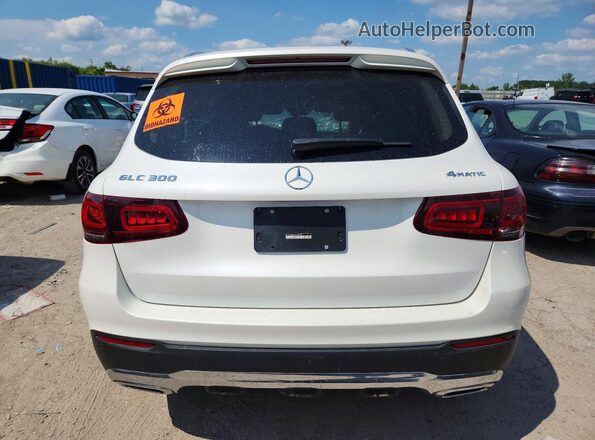 W1N0G8EB6MF889807 2021 MERCEDES-BENZ GLC-CLASS White Հետևի տեսք