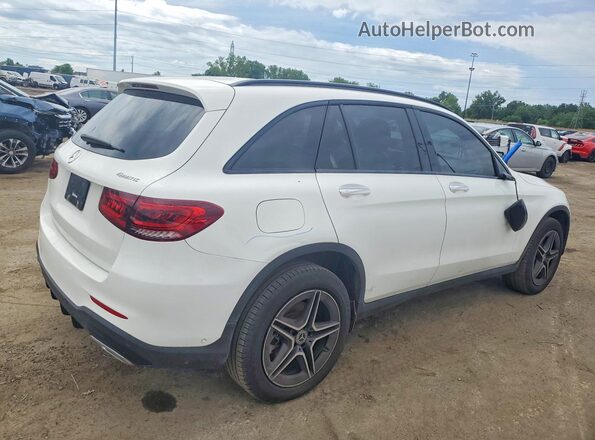 W1N0G8EB6NG078374 2022 MERCEDES-BENZ GLC-CLASS Белый Задняя правая четверть