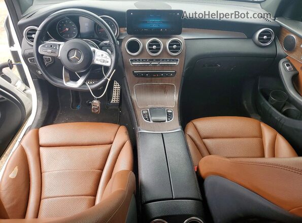 W1N0G8EB6NG078374 2022 MERCEDES-BENZ GLC-CLASS Белый Вид панели приборов