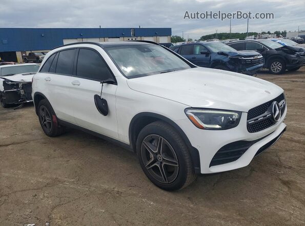 W1N0G8EB6NG078374 2022 MERCEDES-BENZ GLC-CLASS Белый Передняя правая четверть
