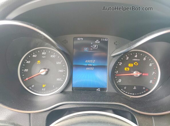 W1N0G8EB6NG078374 2022 MERCEDES-BENZ GLC-CLASS Белый Вид щитка приборов