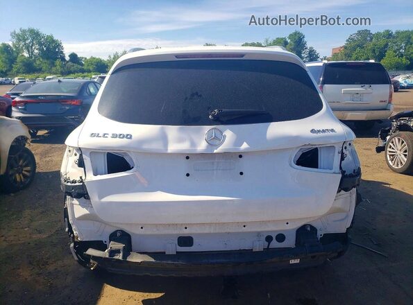 W1N0G8EB7MF869128 2021 MERCEDES-BENZ GLC-CLASS White Вид ззаду