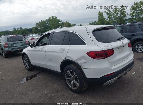 W1N0G8EB7MF883692 2021 MERCEDES-BENZ GLC 300 Белый Задняя левая четверть