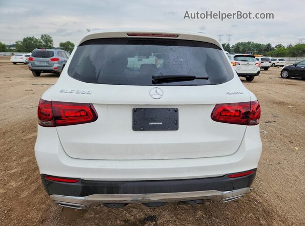 W1N0G8EB7NV379182 2022 MERCEDES-BENZ GLC-CLASS White Հետևի տեսք