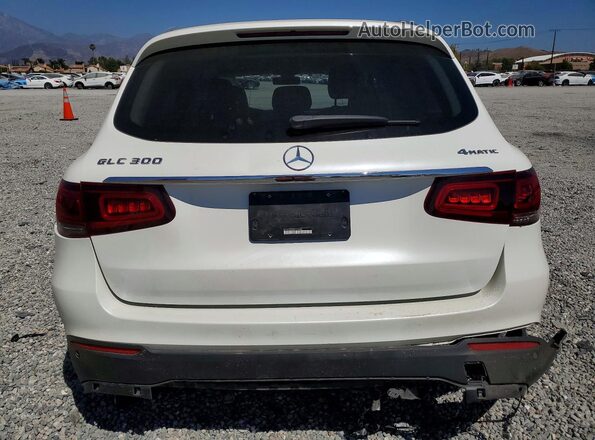 W1N0G8EB8LF770087 2020 MERCEDES-BENZ GLC-CLASS White Widok z tyłu