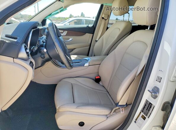 W1N0G8EB8LF770087 2020 MERCEDES-BENZ GLC-CLASS White Widok wnętrza z przodu