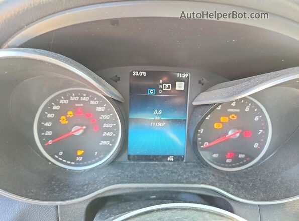 W1N0G8EB8NV336325 2022 MERCEDES-BENZ GLC-CLASS Белый Вид щитка приборов