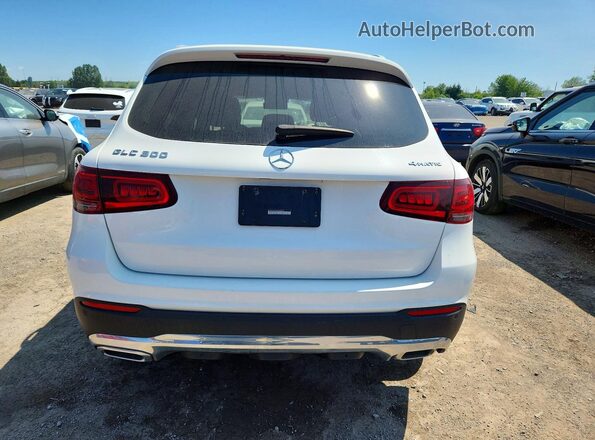 W1N0G8EB8NV336325 2022 MERCEDES-BENZ GLC-CLASS Белый Вид сзади
