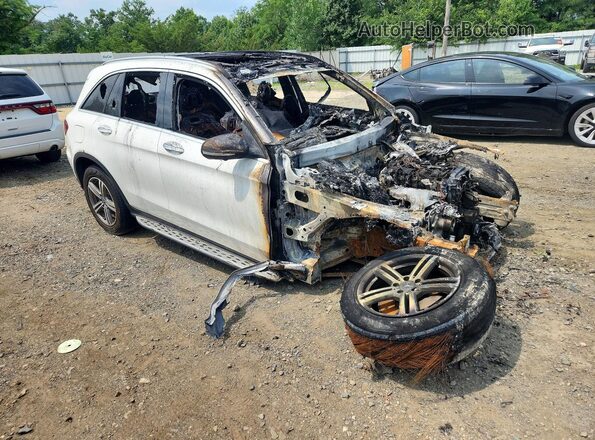 W1N0G8EB9MF998732 2021 MERCEDES-BENZ GLC-CLASS White Delantero derecho