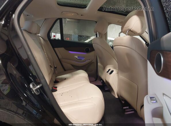 W1N0G8EB9NG051010 2022 MERCEDES-BENZ GLC 300 Black Widok naklejki z numerem VIN