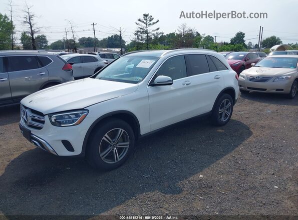 W1N0G8EBXLF819645 2020 MERCEDES-BENZ GLC 300 White Передня ліва чверть