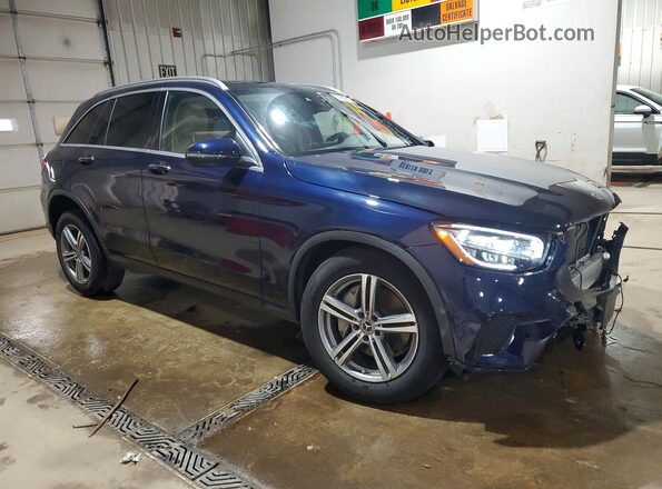 W1N0G8EBXMF920900 2021 MERCEDES-BENZ GLC-CLASS Blue Delantero derecho