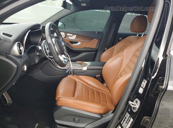 W1N0J6EB4MF997252 2021 MERCEDES-BENZ GLC-CLASS Black Front interior view
