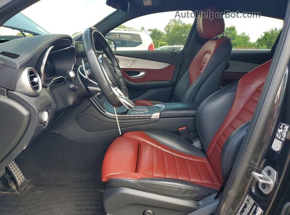 W1N0J6EB6NG030217 2022 MERCEDES-BENZ GLC-CLASS Charcoal Вид салону спереду