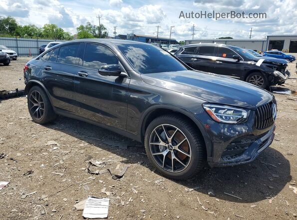 W1N0J6EB6NG030217 2022 MERCEDES-BENZ GLC-CLASS Charcoal Передня права чверть