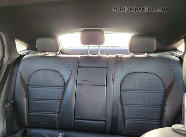 W1N0J6EBXMF920739 2021 MERCEDES-BENZ GLC-CLASS Black უკანა სავარძლების ხედი