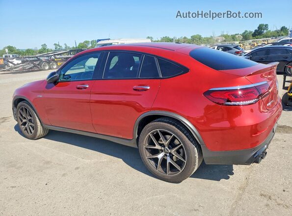 W1N0J6EBXMF965938 2021 MERCEDES-BENZ GLC-CLASS Красный Задняя левая четверть