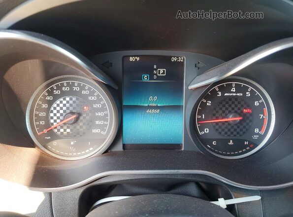 W1N0J6EBXMF965938 2021 MERCEDES-BENZ GLC-CLASS Красный Вид щитка приборов