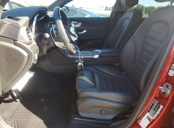 W1N0J6EBXMF965938 2021 MERCEDES-BENZ GLC-CLASS Красный Вид салона спереди