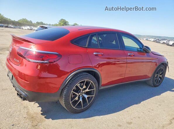 W1N0J6EBXMF965938 2021 MERCEDES-BENZ GLC-CLASS Красный Задняя правая четверть