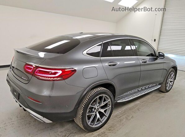 W1N0J8EB4MF910218 2021 MERCEDES-BENZ GLC-CLASS Gray Trasero derecho