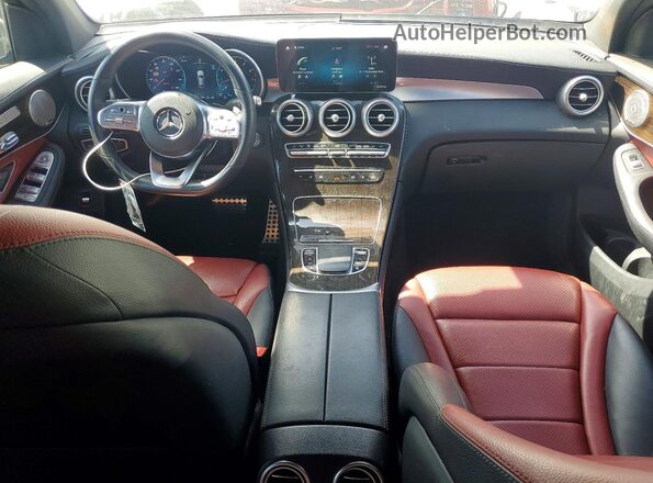 W1N0J8EB6MF948386 2021 MERCEDES-BENZ GLC-CLASS White Widok deski rozdzielczej