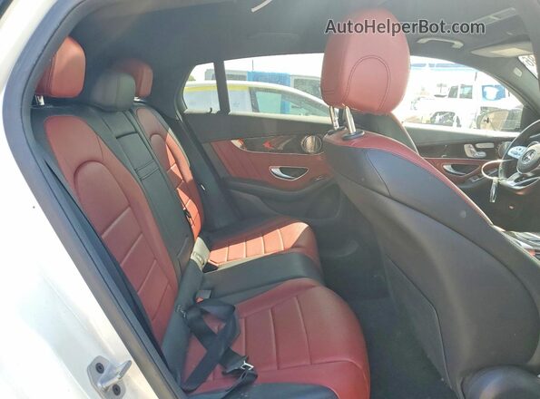 W1N0J8EB6MF948386 2021 MERCEDES-BENZ GLC-CLASS White Widok wnętrza z tyłu