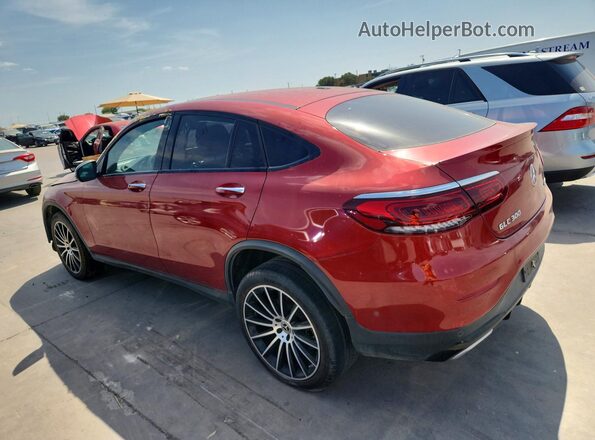 W1N0J8EB8MF933274 2021 MERCEDES-BENZ GLC-CLASS Red Задня ліва чверть
