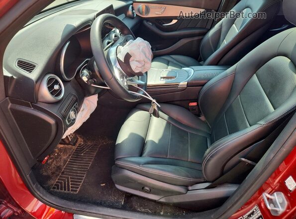 W1N0J8EB8MF933274 2021 MERCEDES-BENZ GLC-CLASS Red Вид салону спереду