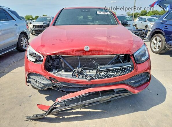 W1N0J8EB8MF933274 2021 MERCEDES-BENZ GLC-CLASS Red Вид спереду