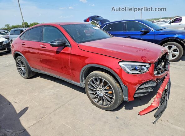W1N0J8EB8MF933274 2021 MERCEDES-BENZ GLC-CLASS Red Передня права чверть