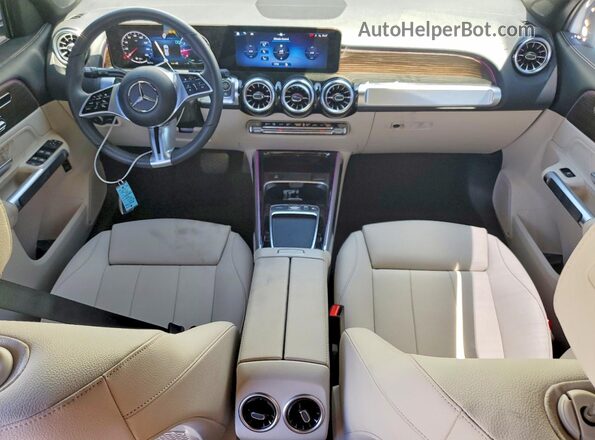 W1N4M4GB2SW420310 2025 MERCEDES-BENZ GLB-CLASS Белый Вид панели приборов