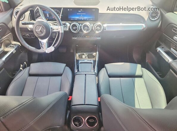 W1N4M4GB4SW415092 2025 MERCEDES-BENZ GLB-CLASS Black Widok deski rozdzielczej