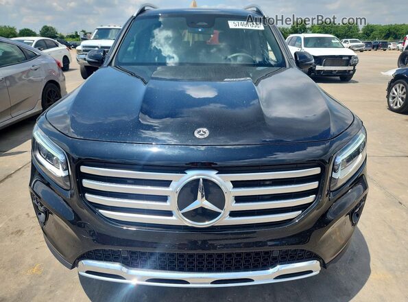 W1N4M4GB4SW415092 2025 MERCEDES-BENZ GLB-CLASS Black Widok z przodu