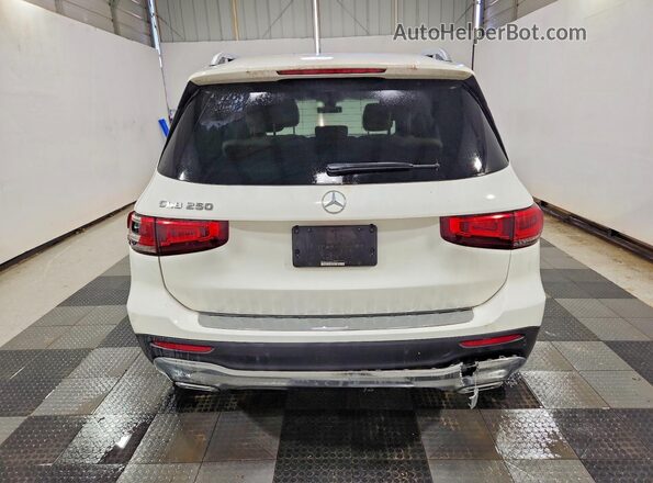 W1N4M4GBXMW159110 2021 MERCEDES-BENZ GLB-CLASS White Вид ззаду