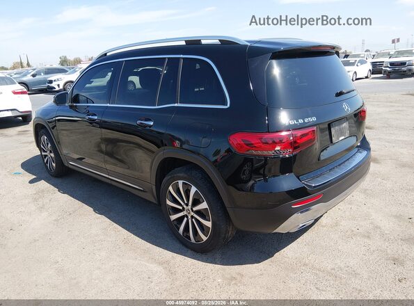 W1N4M4HB0MW101523 2021 MERCEDES-BENZ GLB-CLASS Черный Задняя левая четверть