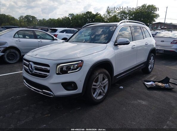 W1N4M4HB0NW238530 2022 MERCEDES-BENZ GLB-CLASS White Vista tres cuartos delantera izquierda